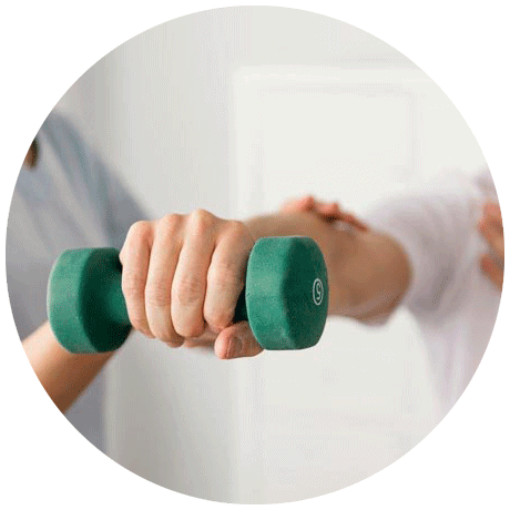 Übungen und Training Physiopraxis